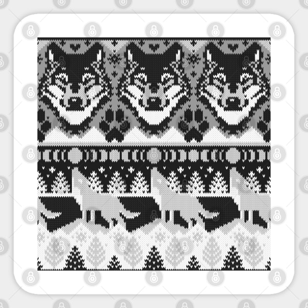 Husky knitting pattern discount